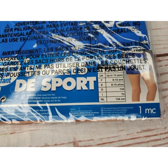 Amscan Blue Children Sports Shorts Up To Size 10 | Vibrant Kids Athletic Short - Picture 6 of 12